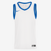Nike TEAM 25 Basketball Jersey in white and royal blue