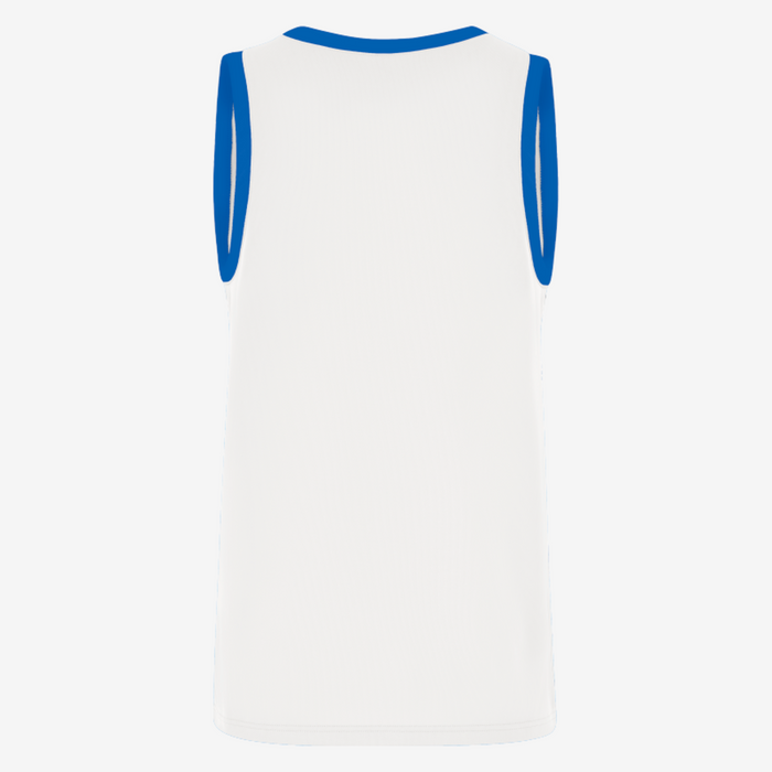 Nike TEAM 25 Basketball Jersey in white and royal blue