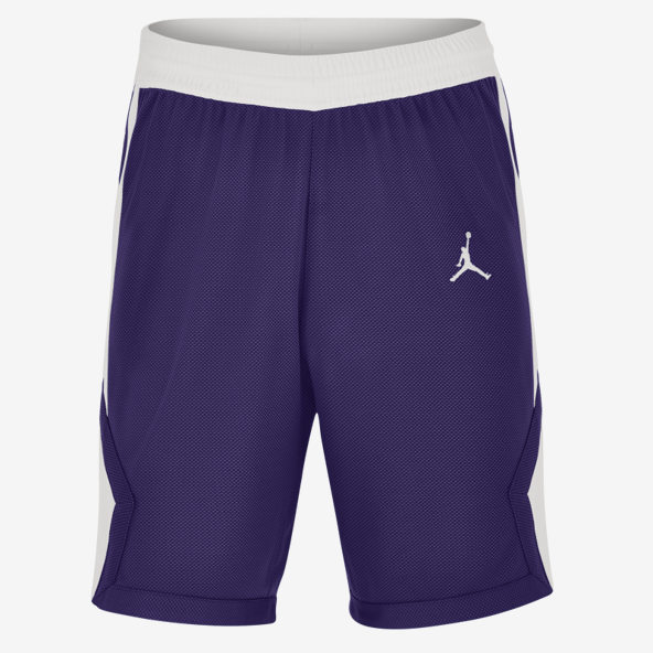Mens Jordan Team25 Basketball Stock Short in court purple