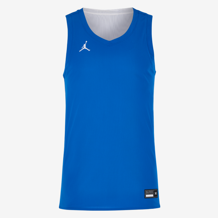 Mens Jordan Team25 Basketball Stock Reversible Jersey in royal blue