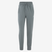 Gray sweatpants with a brand logo on a white background
