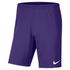 Nike Dri FIT Park III Short in Court Purple/White