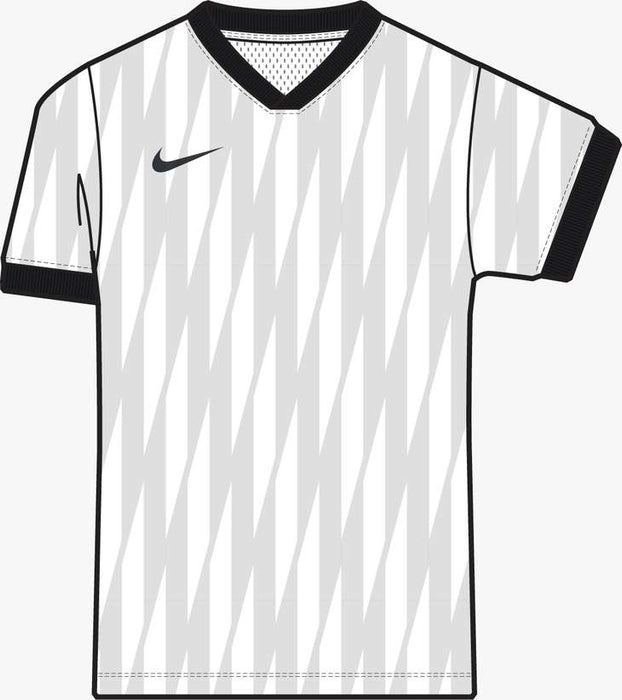 Nike Dri-Fit Challenger VI Short Sleeve Shirt in white/black