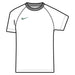 Nike Dri-Fit Park VIII Women's Short Sleeve Shirt in white/pine green