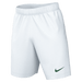Nike Park III Short in White/Pine Green