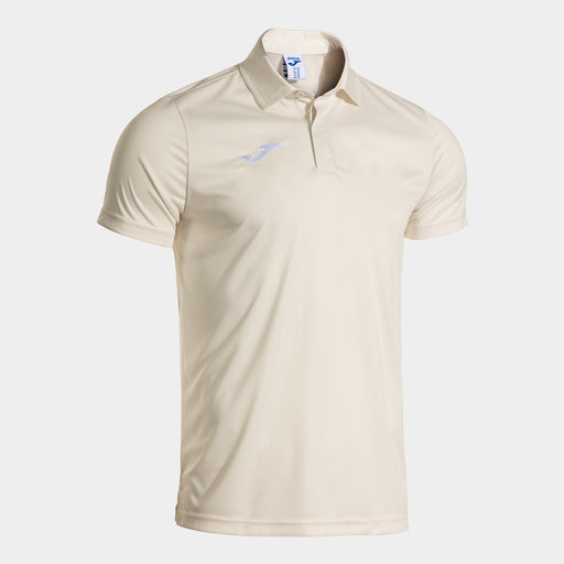 Joma Cricket Short Sleeve Polo in white