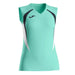 Light blue sleeveless sports top with black and white accents on a white background