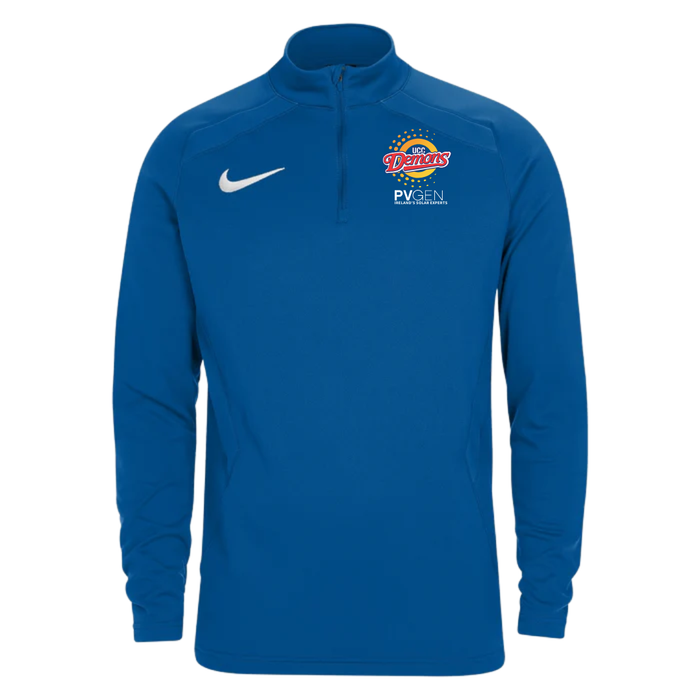 UCCD Seniors Blue 1/4 Zip Midlayer