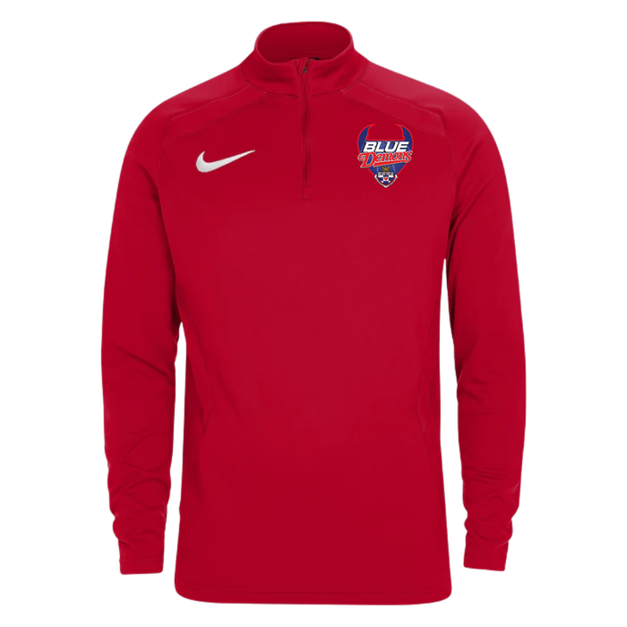UCCD Red 1/4 Zip Midlayer