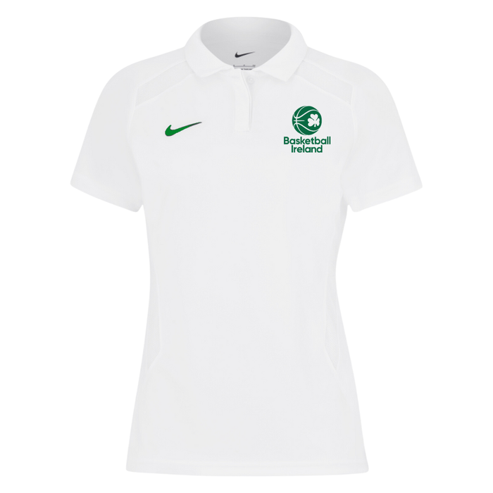 Basketball Ireland Women's White Team Training Polo