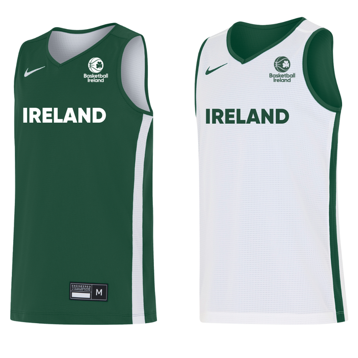 Basketball Ireland Team 25 Basketball Reversible Jersey
