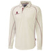 Surridge Sport Long Sleeve Cricket Shirt in red