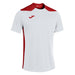 Joma Championship VI Short Sleeve Shirt in White/Red