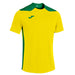 Joma Championship VI Short Sleeve Shirt in Yellow/Green