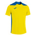 Joma Championship VI Short Sleeve Shirt in Yellow/Royal