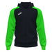 Joma Jacket in Black/Fluor Green