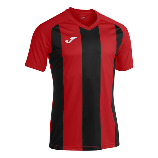 Joma Pisa II Short Sleeve Shirt in Red/Black
