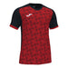 Joma Supernova III Short Sleeve Shirt in Black/Red