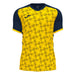 Joma Supernova III Short Sleeve Shirt in Dark Navy/Yellow