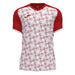 Joma Supernova III Short Sleeve Shirt in Red/White