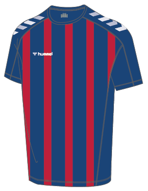 Hummel Hmlelite Stripe Jersey Short Sleeve