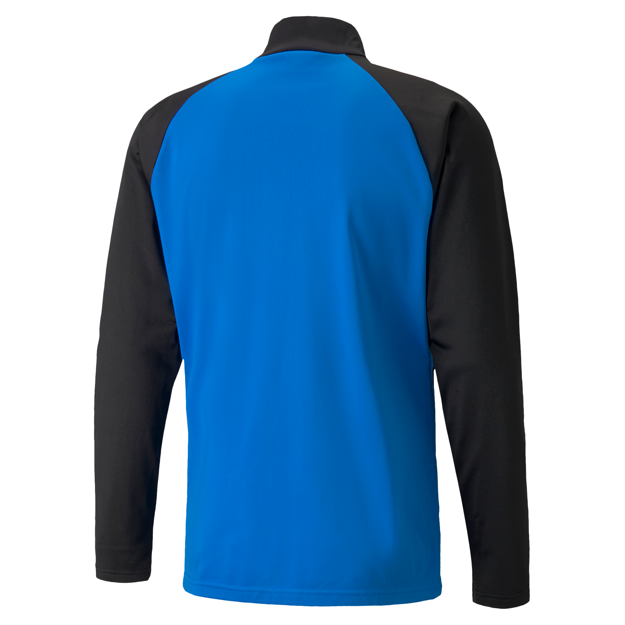 back of Puma Team Liga 25 Training Jacket in electric blue lemonade