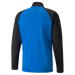 back of Puma Team Liga 25 Training Jacket in electric blue lemonade