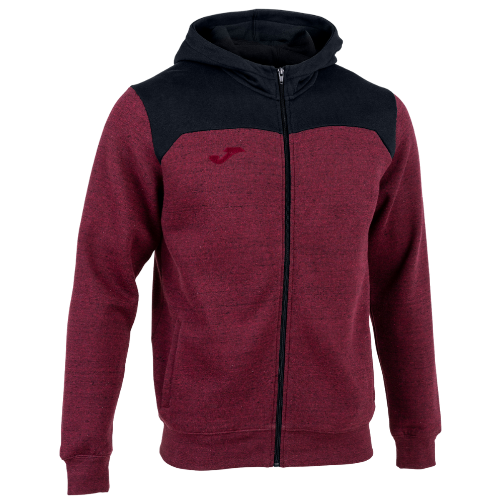 Joma Winner II Hooded Jacket in burgandy