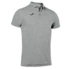 Joma Polo Shirt Short Sleeve Gray Melange Claro