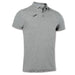 Joma Polo Shirt Short Sleeve Gray Melange Claro