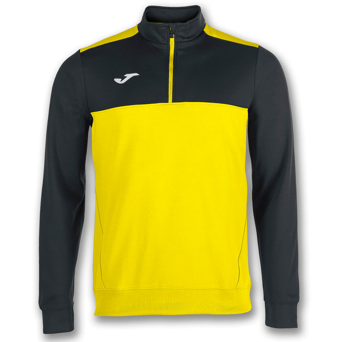 Joma Winner 1/4 Zip Sweatshirt in Yellow/Black