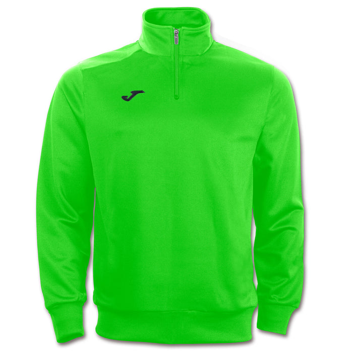 Joma Faraon 1/4 Zip Sweatshirt in Fluor Green