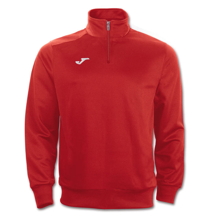 Joma Faraon 1/4 Zip Sweatshirt in Red