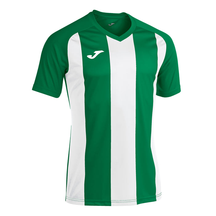 Joma Pisa II Short Sleeve Shirt in Green/White