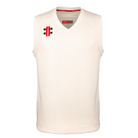 Gray Nicolls Pro Performance Cricket Slipover in ivory