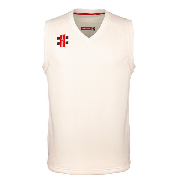 Gray Nicolls Pro Performance Cricket Slipover in ivory