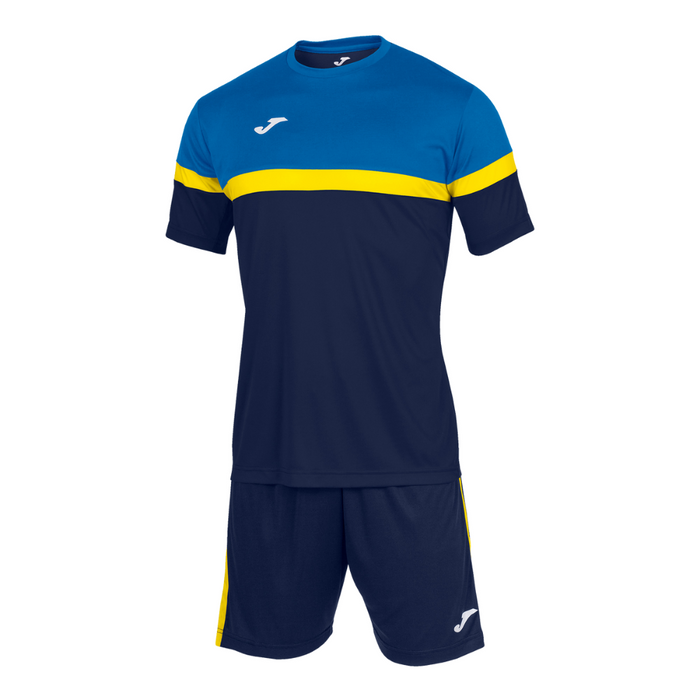 Joma Danubio Short Sleeve Set in Navy/Royal