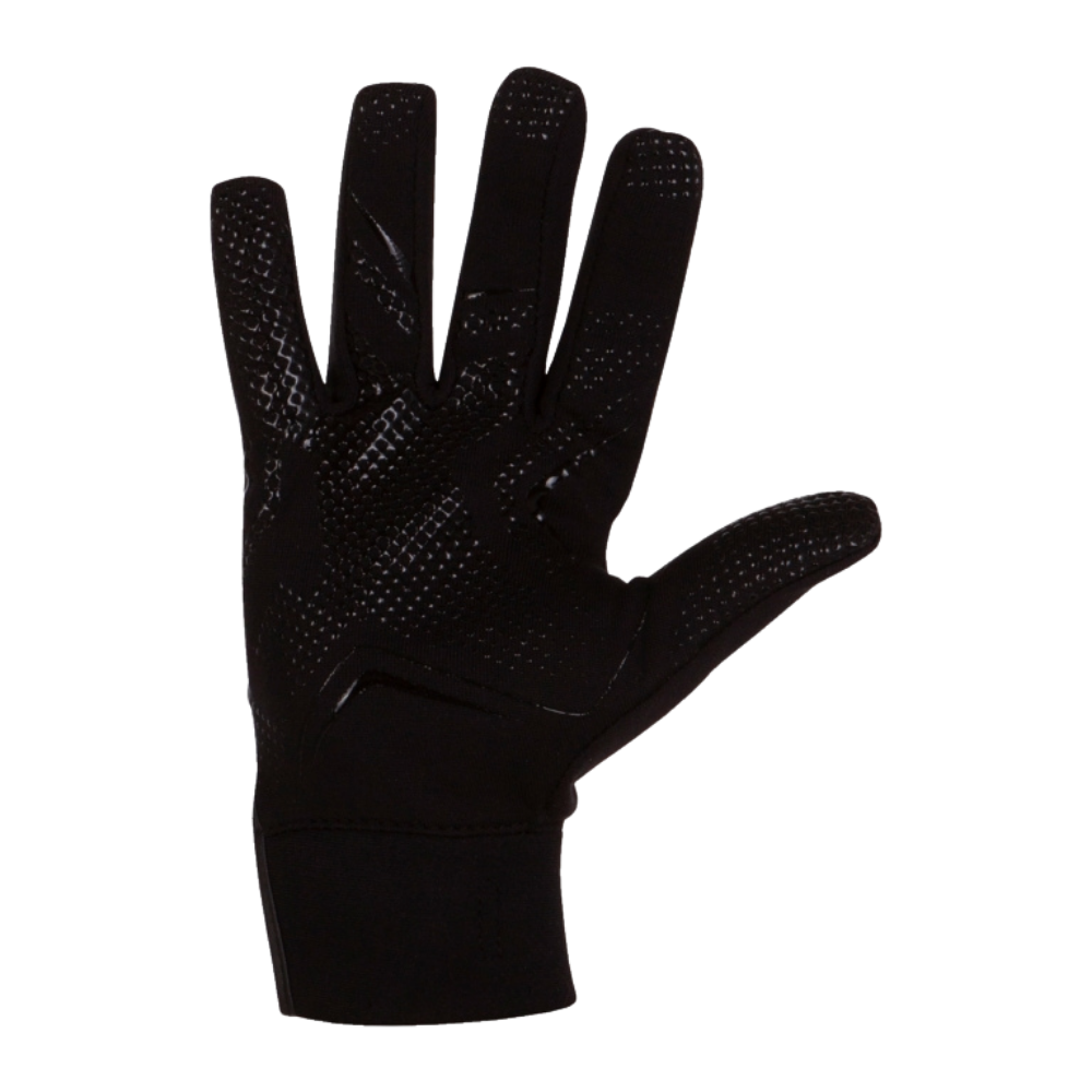 Black and yellow hot sale youth football gloves