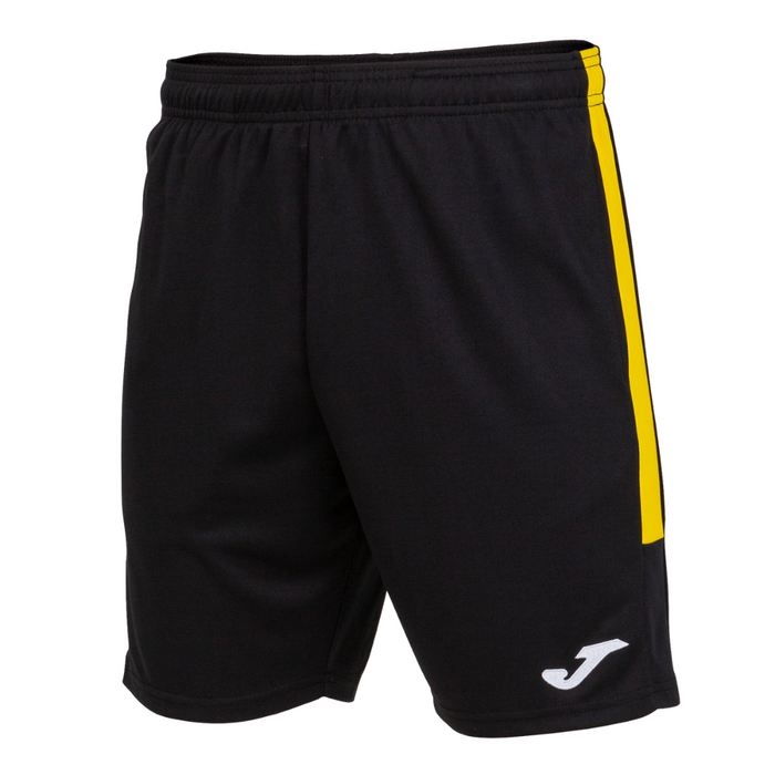 Joma Eco Championship Bermuda Shorts in black/yellow