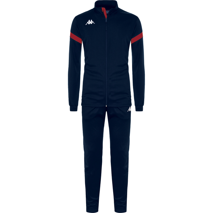 Kappa Dalcito Tracksuit in Blue Marine/Red