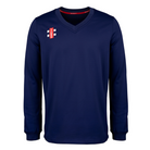 Gray Nicolls Pro Performance Cricket Sweater in navy