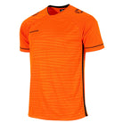 Stanno Dash Short Sleeve Shirt in Orange/Black