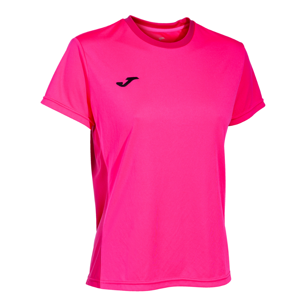 Joma Winner II Short Sleeve Shirt Women's in fluor pink