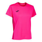 Joma Winner II Short Sleeve Shirt Women's in fluor pink