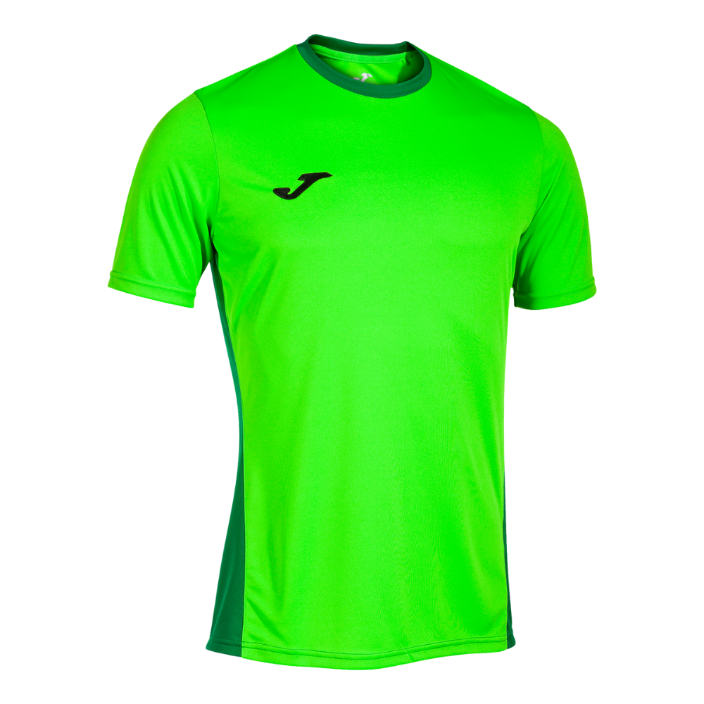 Joma Winner II Short Sleeve Shirt in fluor green