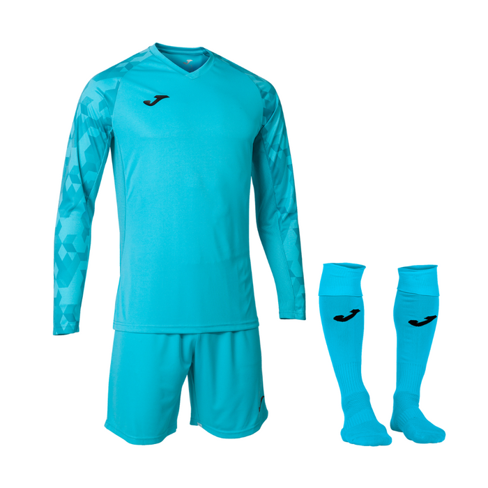 Joma Zamora VII Goalkeeper Set in Fluor Turquoise
