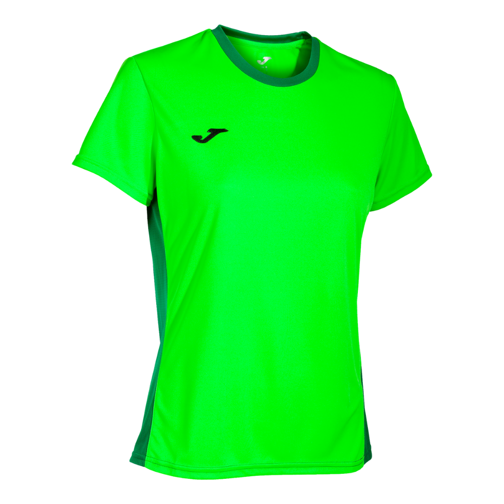 Joma Winner II Short Sleeve Shirt Women's in fluor green