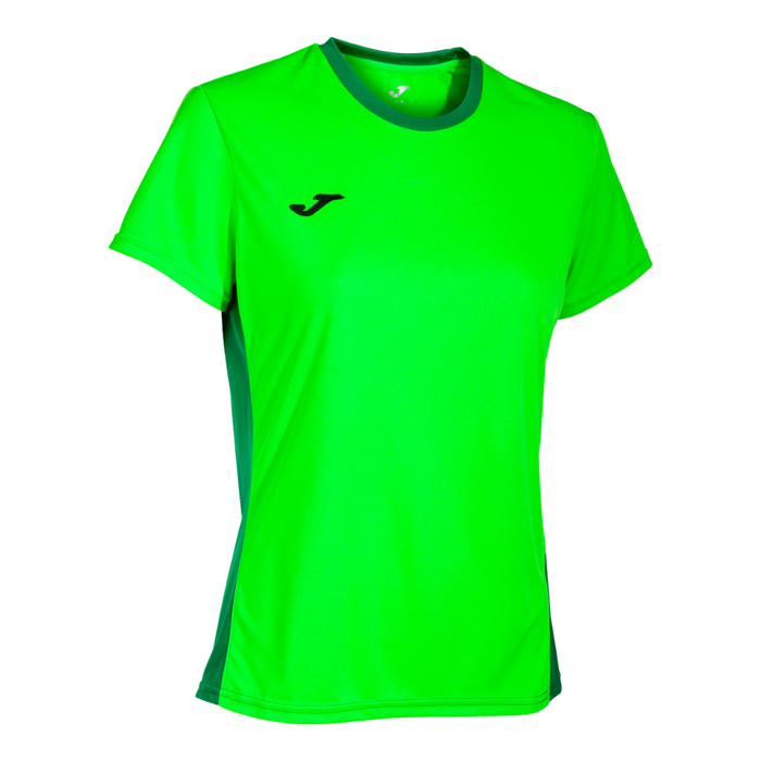 Joma Winner II Short Sleeve Shirt Women's in fluor green
