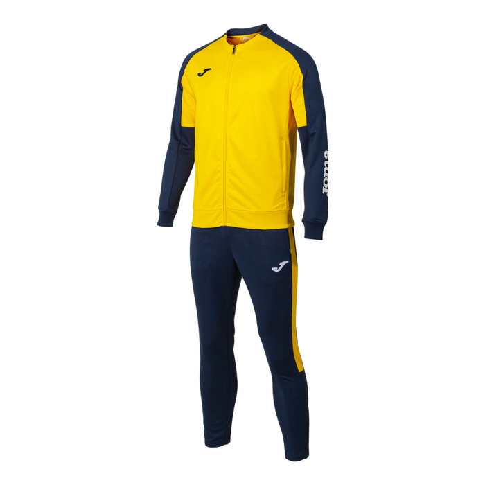 Joma Eco Championship Tracksuit in Yellow/Navy