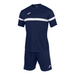 Joma Danubio Short Sleeve Set in Navy/White